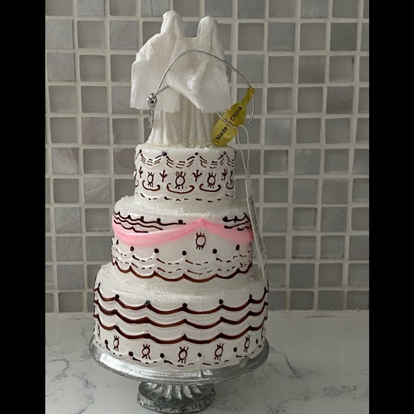 CODY FOSTER NWT Our First Christmas  BRIDES Ornament - Picture 3 of 5